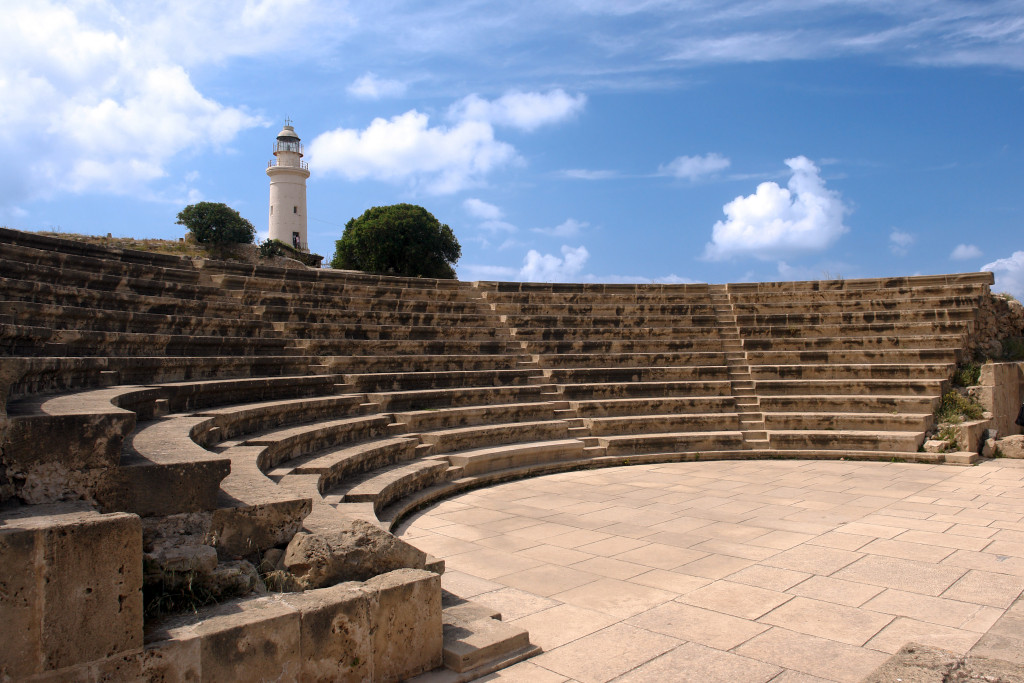 an ancient amphitheatre