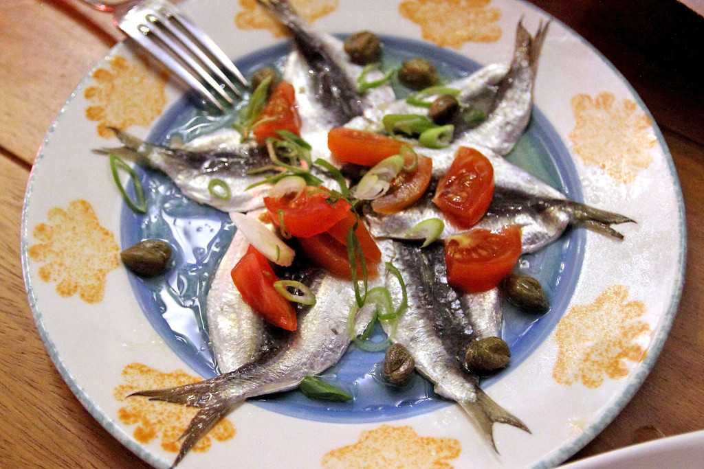 marinated sardines