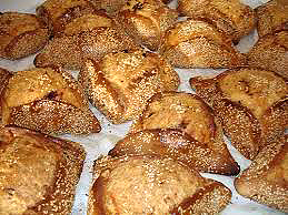 flaounes- a traditional Easter baked food