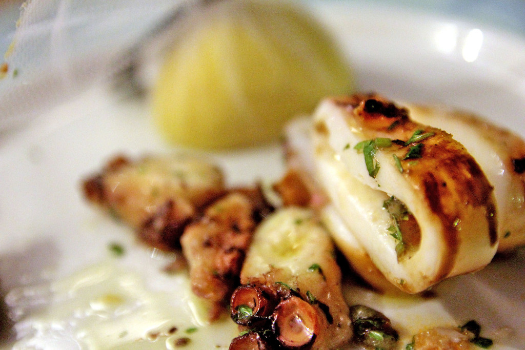  grilled squid
