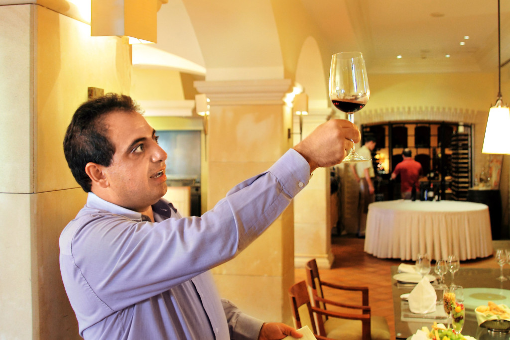 Klitos Demetriou is a Sommelier